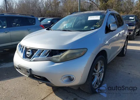 2009 Nissan Murano Le из США, поврежденный, VIN JN8AZ18W39W130619
